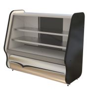 Balcão Refrigerado para Bebidas Vitrine Expositora Pequeno 1,50 m Fria Ormifrio BRT 110v 220v Preto