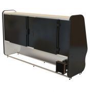 Balcão Refrigerado para Bebidas Vitrine Expositora Pequeno 1,50 m Fria Ormifrio BRT 110v 220v 