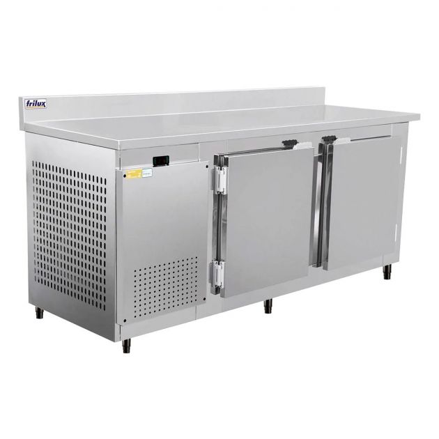 Balcão Refrigerado para Restaurante e Pizzaria com Encosto 2 m Frilux