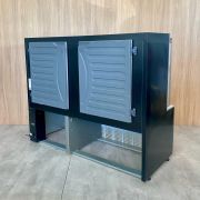  Balcão Seco Mpna140r Gelopar Aurora Seco 1,40mt Preto Bivolt Usado