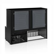 Balcão Vitrine Expositor Refrigerado FrostFree para Bolos e Bebidas 1,40m 0°c a +7°C GPFA140 Gelopar