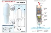 Bebedouro Purificador de Água Industrial 2 Torneiras com Filtro 10 Litros - Nozon