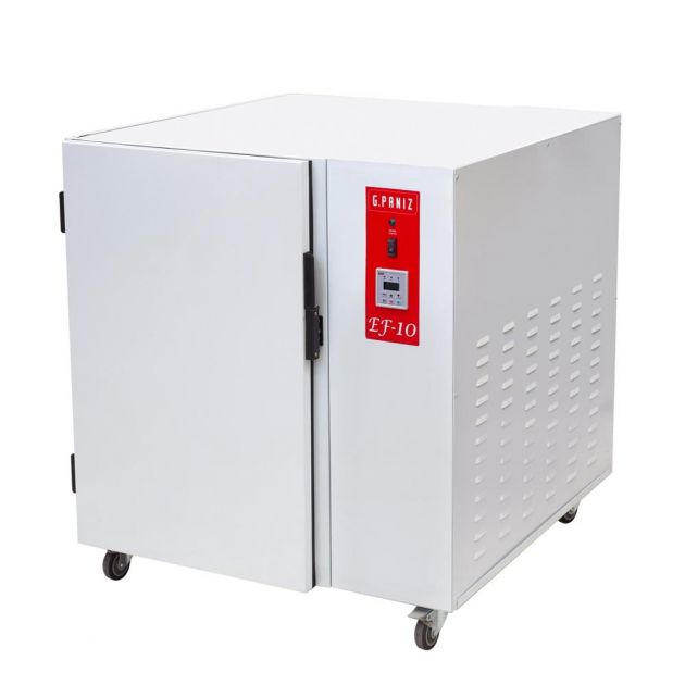 Câmara Estufa de Fermentação Padeiro Noturno Com Aquecimento/Vapor 10 Esteiras EF-10 Gpaniz