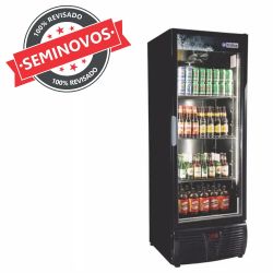 Cervejeira Freezer Cervejeiro Geladeira Bebida Grande  570 L Porta Vidro Usada