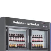 Cervejeira para Conveniência 4 Portas de Vidro 720 Garrafas Frilux RF 055