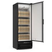 Cervejeira Vertical Geladeira Expositora Cerveja -6°C 360 Latas Gelopar 400 Litros GRBA 400 GW