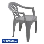 Conjunto de Mesa e Cadeira de Plástico Tramontina 20 Cadeiras e 5 Mesas