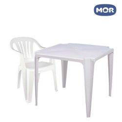 Conjunto Mesa e Cadeira de Plástico Mor 5 Peças