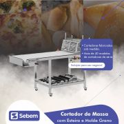 Cortador de Massa Mesa de Corte Automática com Esteira e Molde MC-2000 Grano