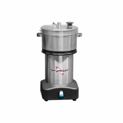 Cutter Processador De Alimentos 04 Litros Inox Skymsen com Lâmina para Desfiar