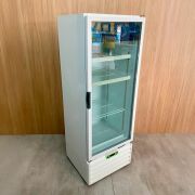 Expositor Vertical Porta de Vidro 406 Litros Metalfrio VB40RL Branco 110v Usado