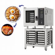 Forno Combinado Wictory 5 GNs Econômico Programável com Suporte Wictory 220 ou 380v