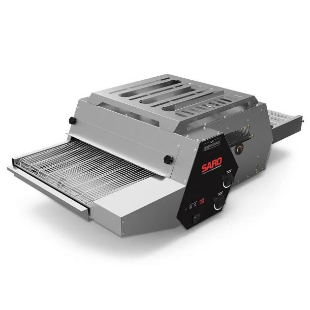 Forno de Esteira para Pizza Esfirra Elétrico Compacto 50 cm FE50 -  SARO