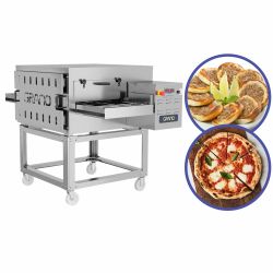 Forno para Pizza Industrial com Esteira de 50 cm 60 Pizza/Hora Grano FE 500