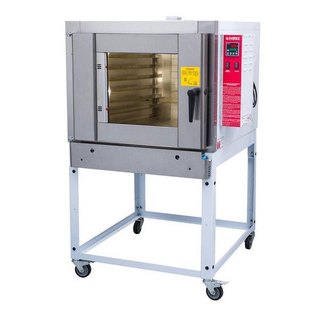 Forno Turbo com Vapor a Gás 5 Bandejas Gpaniz FTG150