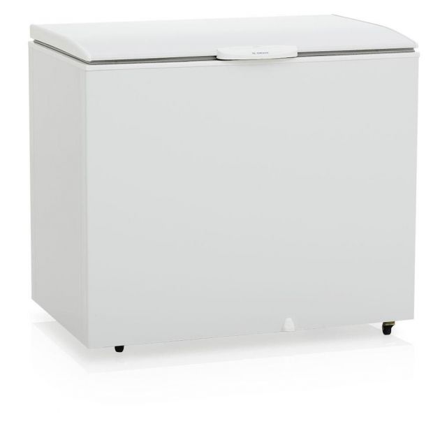 Freezer Congelador Horizontal 1 Porta/Tampa -20°C 300 Litros Gelopar GHBS 310 Branco com Rodinha