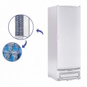 Freezer para Congelados Grande Vertical -18° a +7°C 4 Grades 575L Gelopar Frost Free GPC575 127v 220v