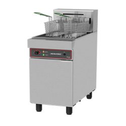 Fritadeira Industrial Elétrica Grande 25 Litros com 2 Cestos Metalcubas FAO 2 Trifásica