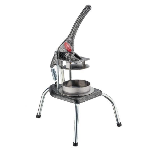 Hamburgueira Modeladora Molde de Hambúrguer com Cavalete disco de 14cm até 350g Malta