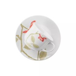 Jogo de xícaras em Cerâmica Beauty 220ml -  Oxford Porcelanas
