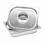 Kit 6 Cubas 1/2X65MM Com Tampa em Inox de  Alta Qualidade Uso Profissional Sebem