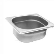 Kit 6 Cubas 1/6x65MM Com Tampa em Inox de  Alta Qualidade Uso Profissional Sebem
