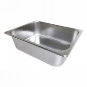 Kit 6 Cubas Gastronômicas GN 1/2X100MM em Inox para Buffet Sebem