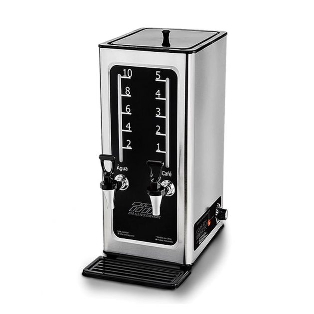 Máquina de Café Comercial Cafeteira 5 Litros Titã Inox