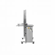 Maquina de Serra de Fita Carne Profissional Açougue Frigorifico Skymsen 2,82m SL282 Total Inox
