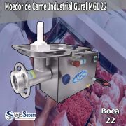 Moedor e Picador de Carne Industrial Gural MGI 98 Monofásico 220V