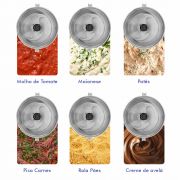 Processador Cutter Cortador Triturador De Alimentos Industrial Cozinha  Profissional 4l Skymsen 