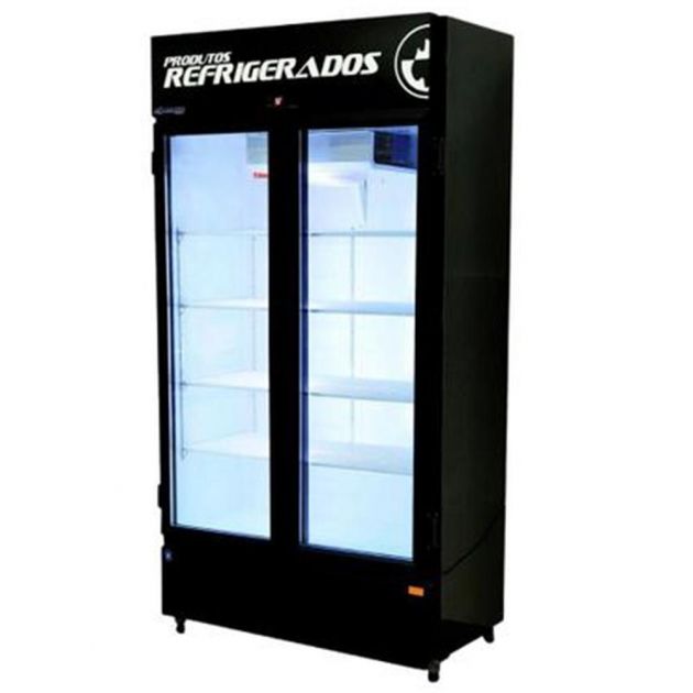 Refrigerador Expositor Bebidas Vertical 2 Portas de Vidro 220v Fortsul