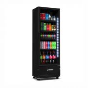 Refrigerador Expositor Bebidas Vertical 410L Porta de Vidro Bivolt