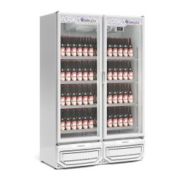 Refrigerador Vertical Expositor Gelopar para Conveniência GCBC 950 Porta de Vidro