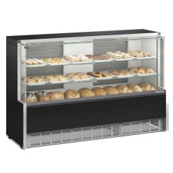 Vitrine Expositor Balcão Padaria Neutro Temperatura Ambiente 1,70m Gelopar MPNA175 Aurora